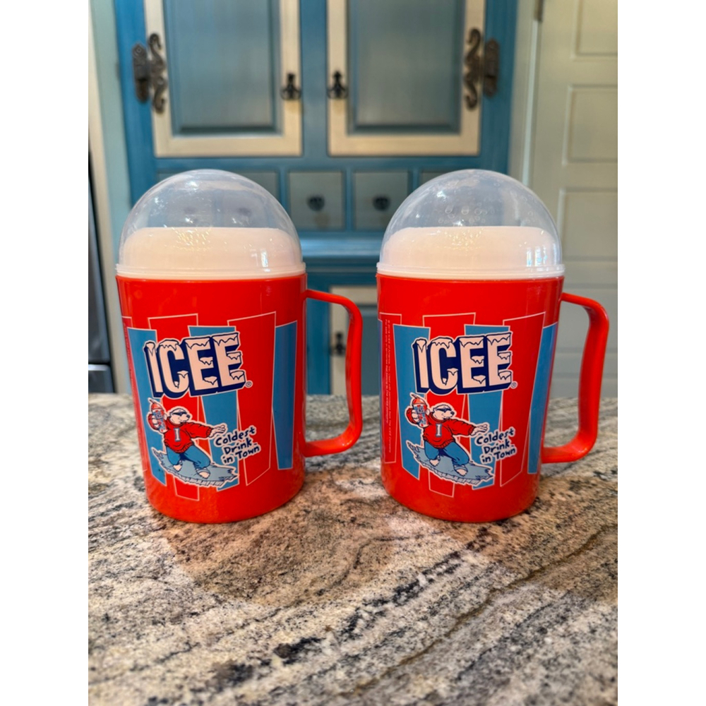 Unisex ICEE Drinkware Slushie Cooler Cup One Size Red Blue